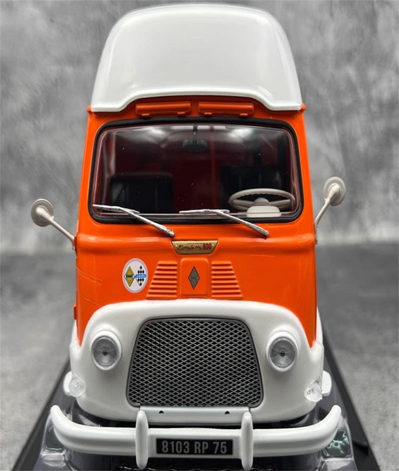 NOREV RENAULT ESTAFETTE ASSISTANCE COURSE 1967 orange 1:18 Car Pre-built Model view6