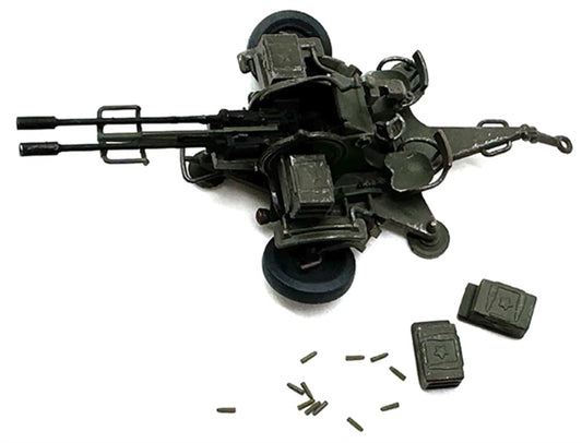 ARTISAN Russian Soviet ZU-23-2 Double barreled Anti Aircraft 1:72 Tank Pre-built Model