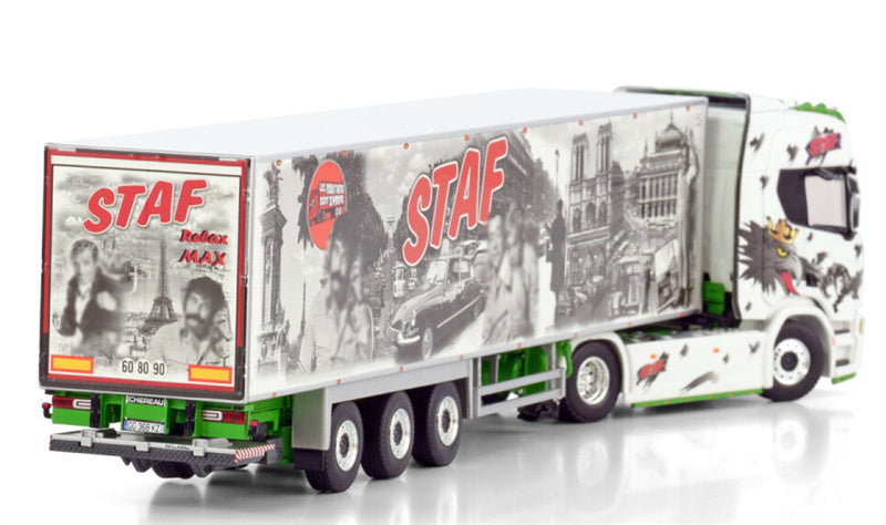 WSI SCANIA R CR20H 4X2 REEFER TRAILER STAF 1:50 Model