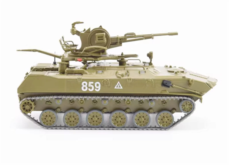 StartScaleModels Soviet BTR-ZD Self-Defense Artillery 1:43 Tank Pre-built Airliner Model Display view3