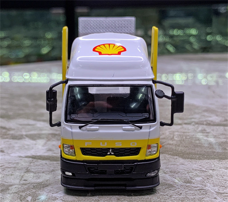 GCD Mitsubishi Fuso Fighter Double deck tow trucks right hand drive 1:64 Truck Pre-built Model view8