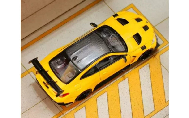 1:64 BMW M4 G82 GTR  Yellow SW  Limited Edition 499PCS ONLY DIECAST Model