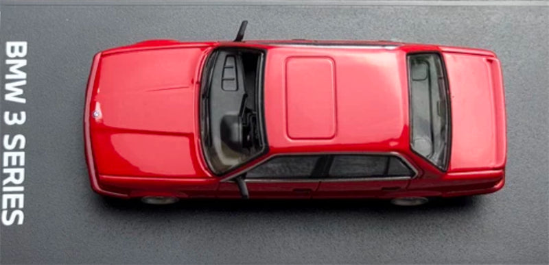 1:64 BMW 3 Series E30 red Almost Real DIECAST Civil Car Model