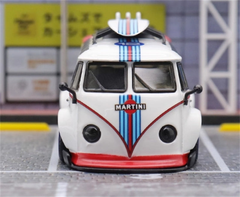 1:64 VOLKSWAGEN T1 Martini Livery Inspire Model DIECAST Model