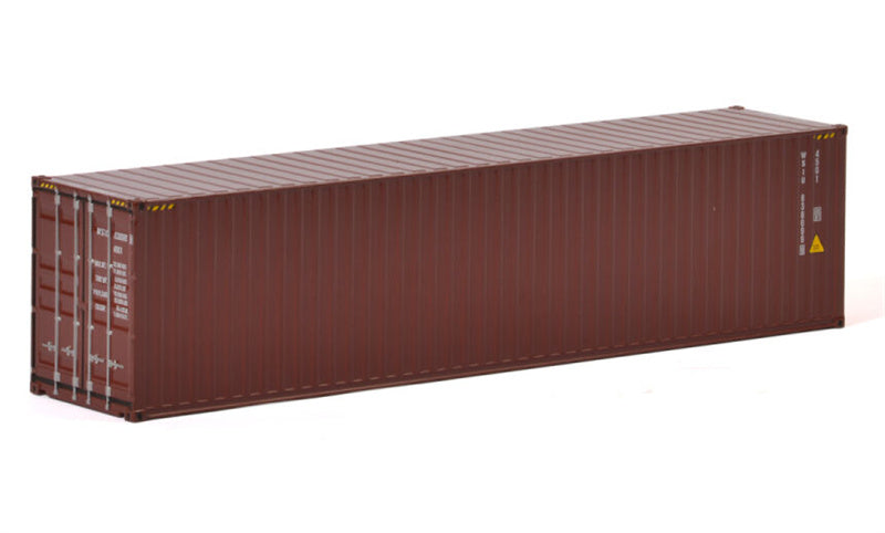 WSI 40 FT CONTAINER Premium Line 1:50 Truck Pre-built Model