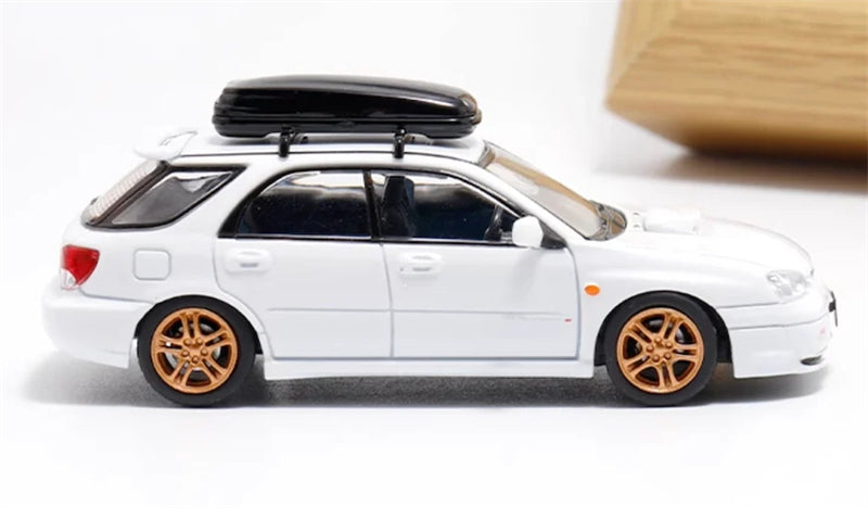 1:64 Subaru Impreza WRX STI 8th Generation Wagon  White Furuya DIECAST Model