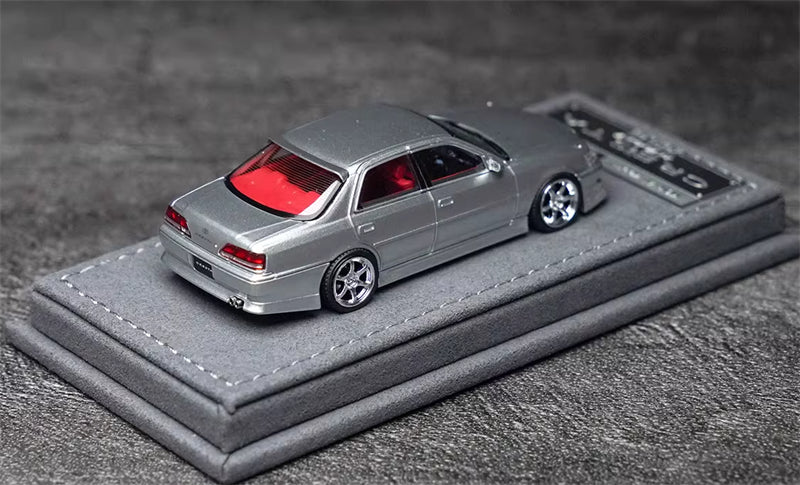 1:64 Toyota Cresta silver Mortal Model Limited Edition 1499PCS ONLY DIECAST Civil Car Model
