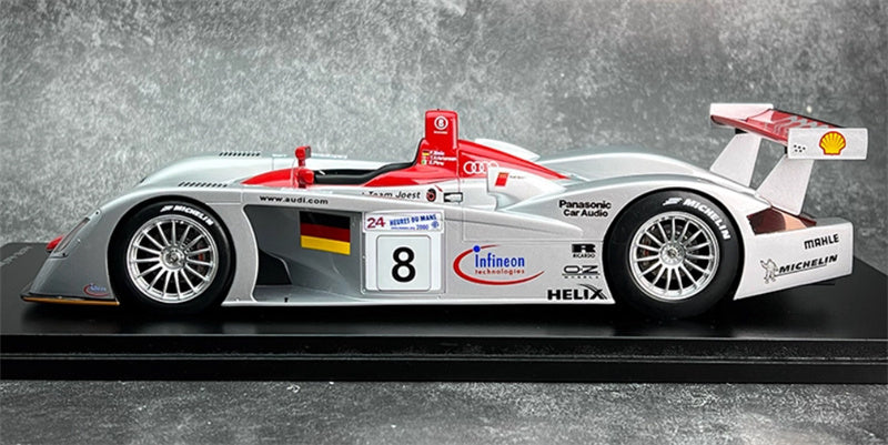1:18 Audi R8 2000 Spark Le Mans Resin Car Model view6