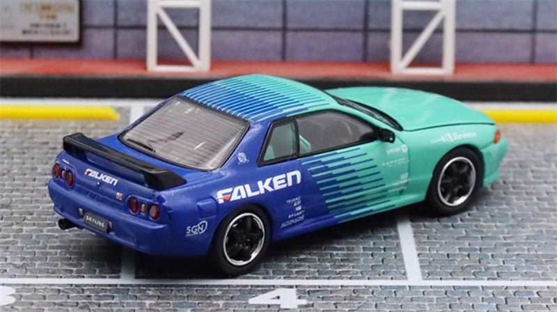 TIMEMICRO Nissan GTR R32 Z-Tune SKYLINE Limited Edition 999PCS ONLY 1:64 Car Pre-built Model view5