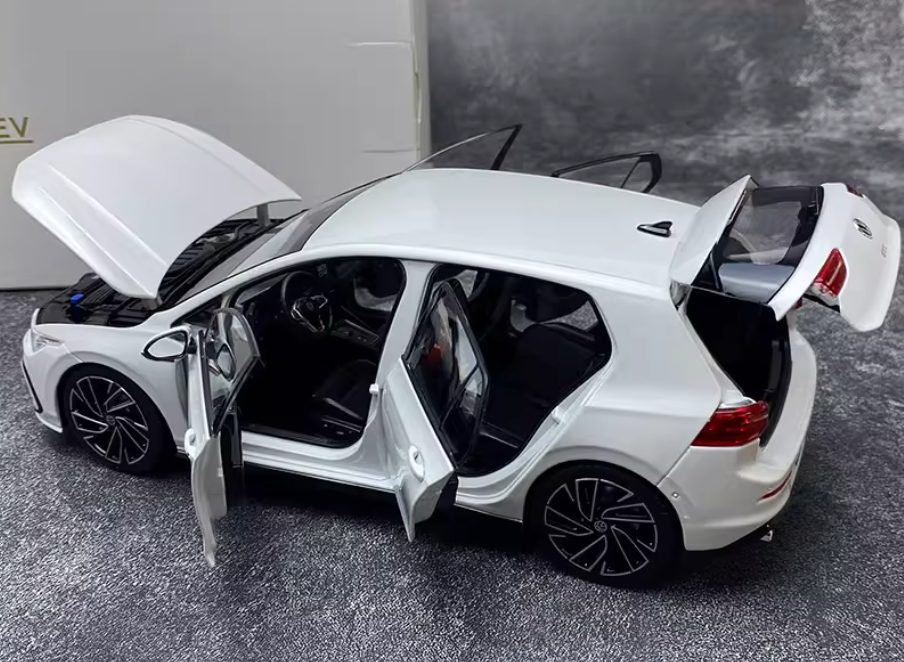 1:18 Volkswagen Golf GTI 2020 white  NOREV 8th generation DIECAST car Model