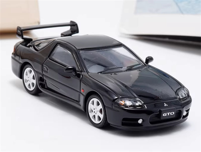 GAGHI MODELS Mitsubishi 3000GT GTO 1998 Black 1:64 Car Pre-built Model