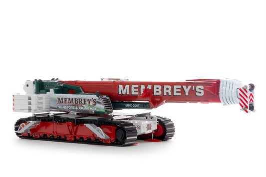 Drake Liebherr LTR 1220 Telescopic Crawler Crane - Membrey's 1/50 DIECAST Truck Lorry