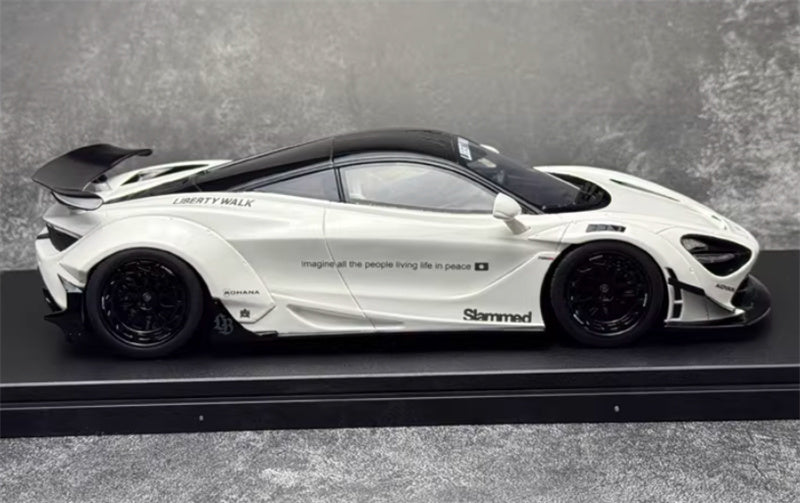 1:18 McLaren 720S LBWK Coupe  White  GT SPIRIT w/ display box Limited Edition Resin Car Model