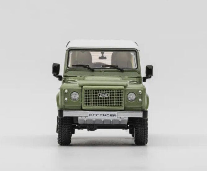 1:64 AR Box Land Rover Defender 90 Heritage 2015 Green Diecast Model
