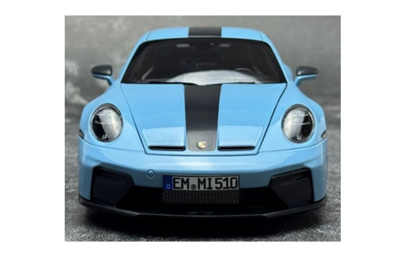1:18 Porsche 911 992 GT3 RS  Blue -black stripe NOREV  DIECAST Model