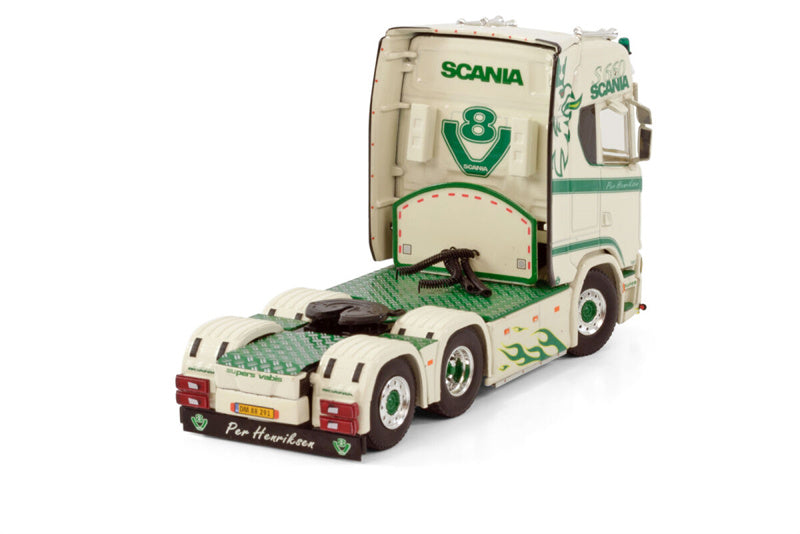 WSI SCANIA S HIGHLINE CS20H 6X2 TAG AXLE PER HENRIKSEN 1:50 Truck Pre-built Model