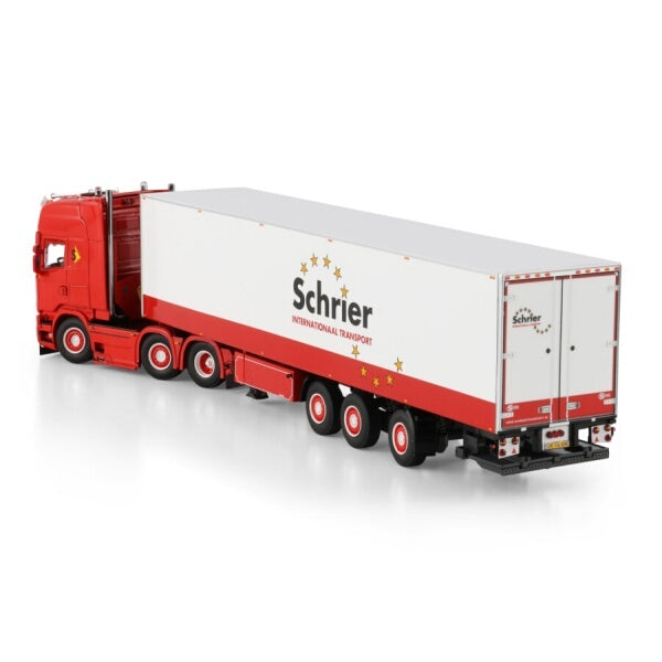 1:50 SCANIA SCHRIER INTERNATIONAAL 6X2 TRIDEC REEFER TRAILER 3 AXLE WSI   Diecast Model