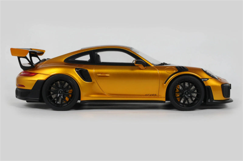 1:18 PORSCHE 911 (991.2) GT2 RS  Gold  GT SPIRIT w/ display box Limited Edition Resin Car Model
