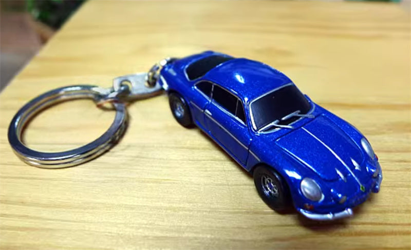 Universal Hobbies Renault Alpine A 110 Keychain Blue  Keychain Pre-built Model