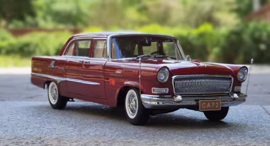 Century Dragon Hongqi CA72 70th Anniversary Edition red 1:18car Pre-a Model