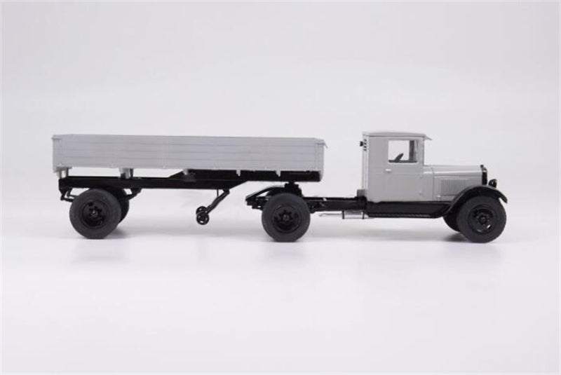 StartScaleModels ZIS-10 SOVIET TRUCK WITH TRAILER 1:43 Truck Pre-built Model
