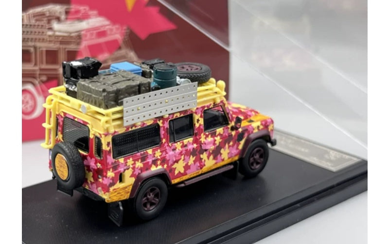 1:64 Land Rover Defender 110   Master x Somodel Grapevine Edition with Accessories Limited Edition 1200PCS ONLY DIECAST Model