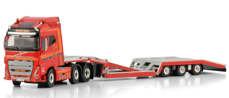 WSI VOLVO FH5 GLOBETROTTER 6X2 TWIN STEER TRUCK TRANSPORTER - 3 AXLE Sater Auto 1:50 DIECAST Truck Lorry
