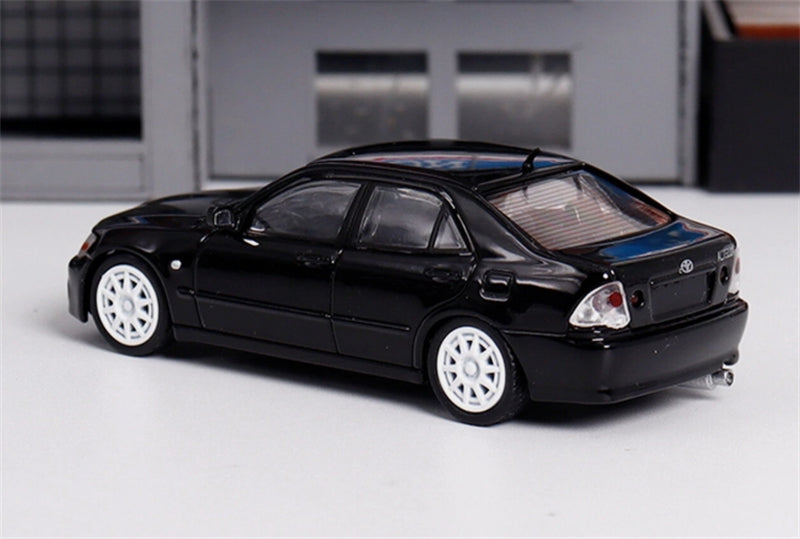 BBS Toyota Altezza RS200 SXE10 Black Limited Edition 499pcs ONLY 1:64 Car Pre-built Model