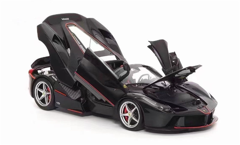 BBR MODELS LAFerrari APERTA black convertible 1/18 DIECAST car
