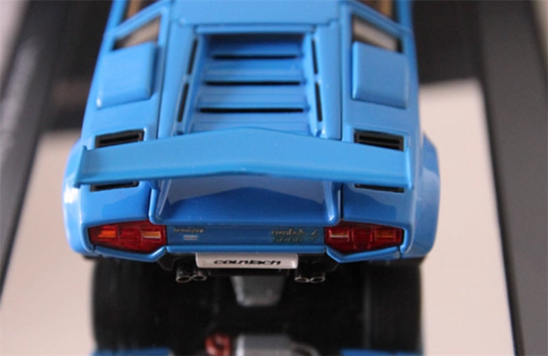 AUTOART LAMBORGHINI COUNTACH LP5000S Bule fully open 1:43 Car Pre-built Model view10