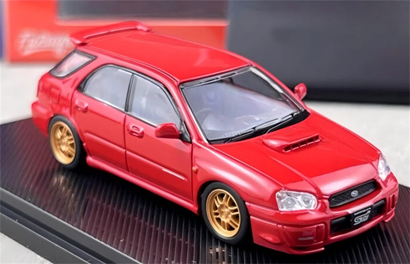 1:64 Subaru Impreza WRX STI 8th Generation Wagon  Red Furuya DIECAST Model