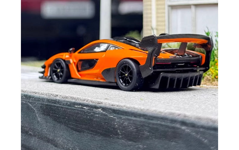 1:64 McLaren Senna GTR Papaya Orange CM MODEL DIECAST Car Model