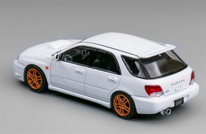 1:64 Subaru Impreza WRX STI 8th Generation Wagon  White Furuya DIECAST Model