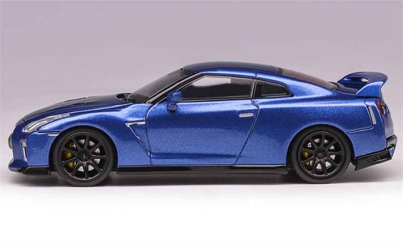 MOTORHELIX Nissan GT-R (R35) Track Edition Limited Edition 799PCS ONLY Gulf Blue 1:64 Car Pre-built Model view4