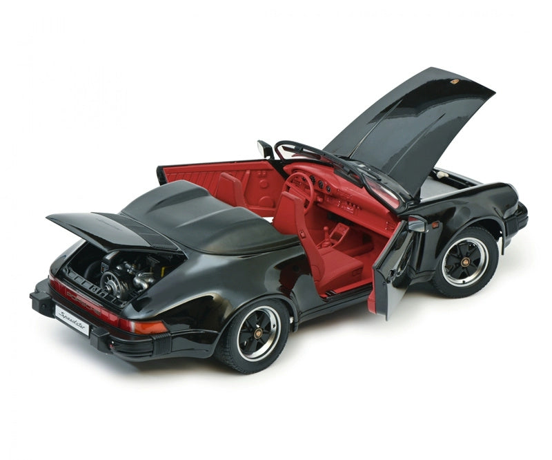Schuco Porsche 911 Speed convertible Black 1:12  DIECAST CAR