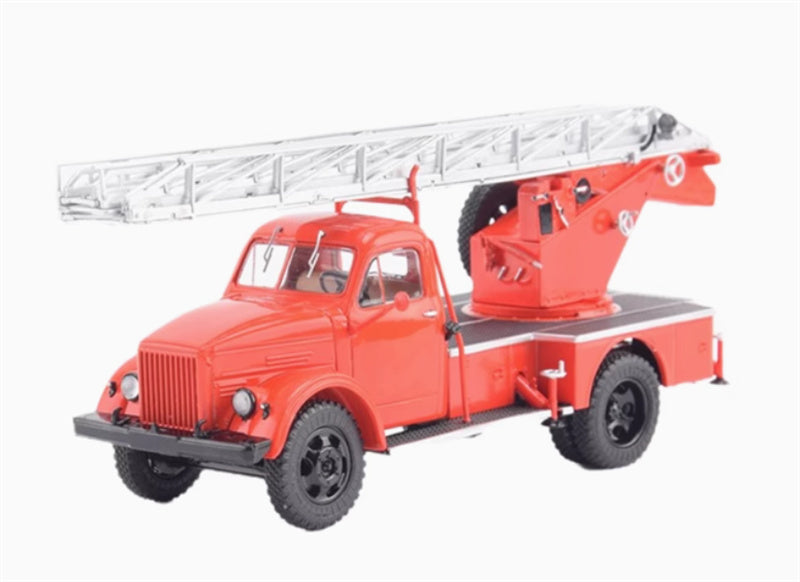 StartScaleModels Russia AL-17(GAZ-51) Rescue and evacuation fire trucks high-rise buildings 1:43 Truck Pre-built Model
