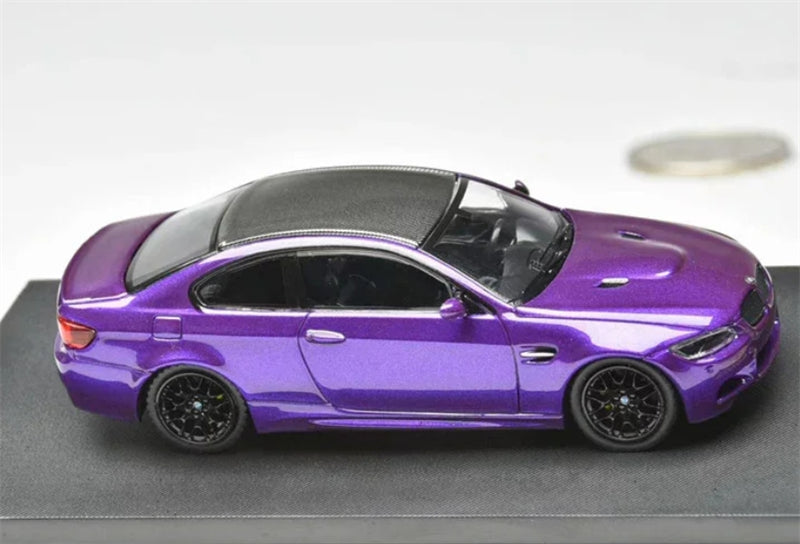 1:64 BMW M3 E92 Purple Fine MODEL DIECAST Limited Edition 699pcs ONLY Model
