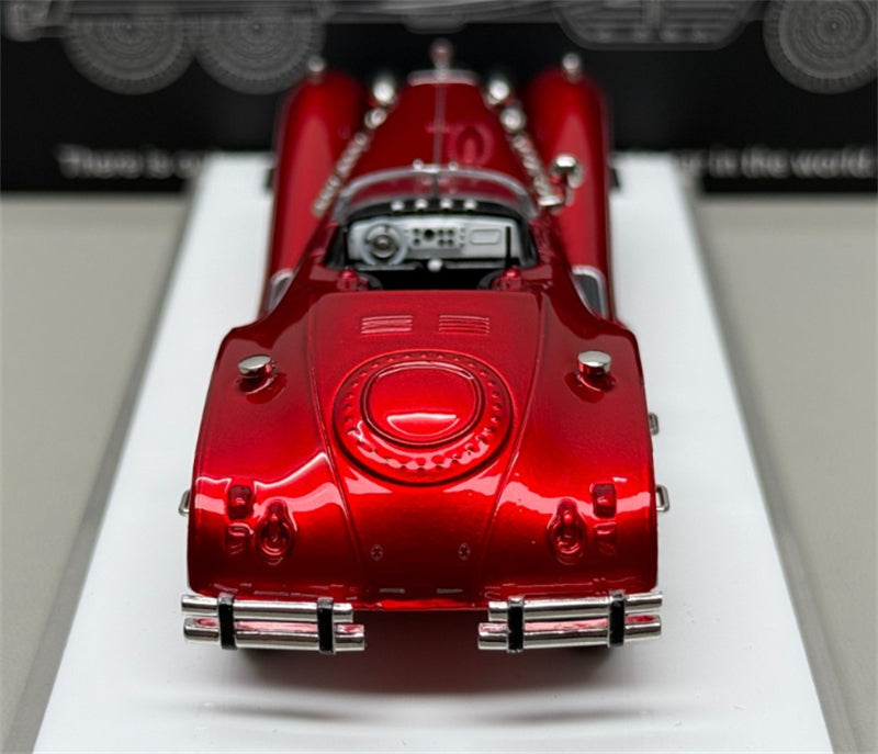 1:64 Hydra Schmidt V16 Transparent Red WM Limited Edition DIECAST Civil Car Model