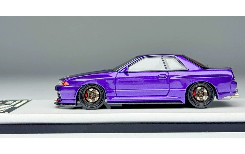 1:64 Nissan GTR-R32  Metal Purple Focal Horizon  Limited Edition 999PCS ONLY DIECAST Model