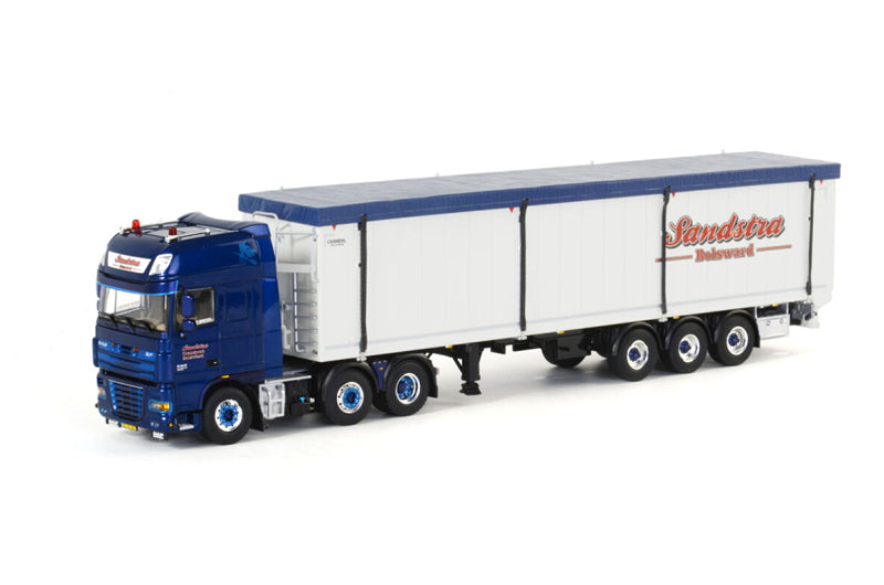 WSI DAF XF105 SSC Cargofloor Sandstra Bolsward 1:50 Truck Pre-built Model
