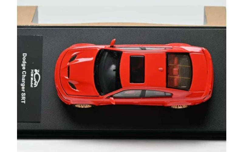 1:64 DODGE Charger SRT  Fury Red 7CM MODEL  Limited Edition 599PCS ONLY DIECAST Model