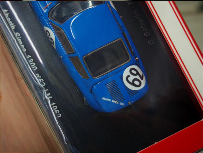 Spark Abarth Simca 1300 #62 LM 1962 1:43 Car Pre-built Model view4