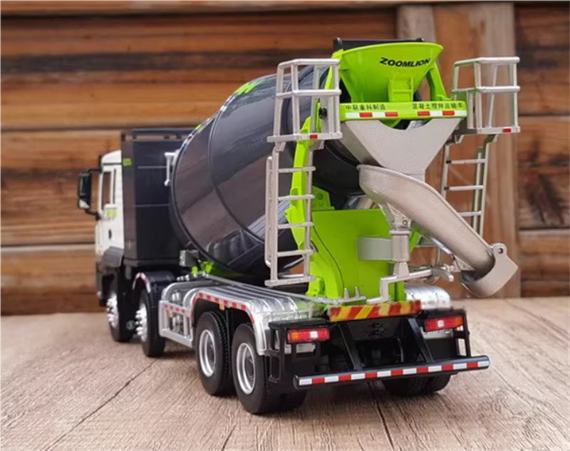 ZOOMLION New energy mixer truck （SHACMAN Delong M3000 chassis） 1:38 Truck Pre-built Model