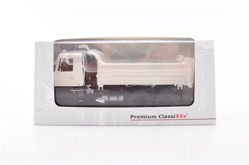 Premium ClassiXXs Czech Tatra-815 S3 three-way dump truck white 1:43 Truck Pre-built Model