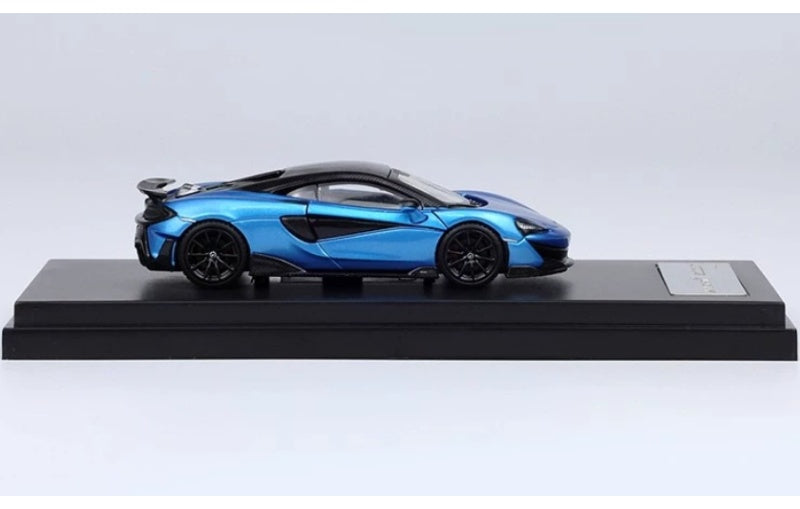 1:64 McLaren 600lt LCD Blue Diecast Model view4
