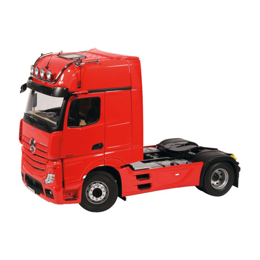 NZG Mercedes Benz Actros GigaSpace 4x2 Red 1/18 DIECAST Truck Lorry