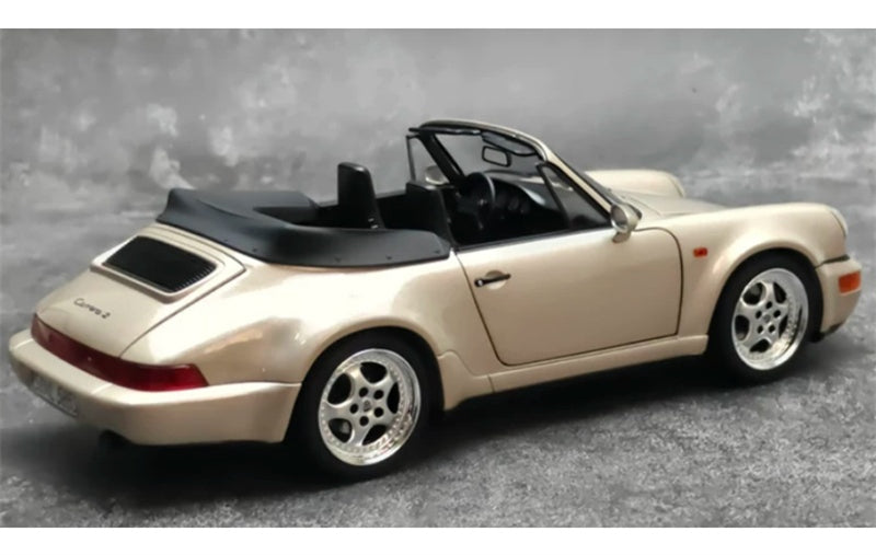 1:18 Porsche 911 Carrera 2 Turbo 1992 Champagne Gold NOREV convertible version DIECAST Model