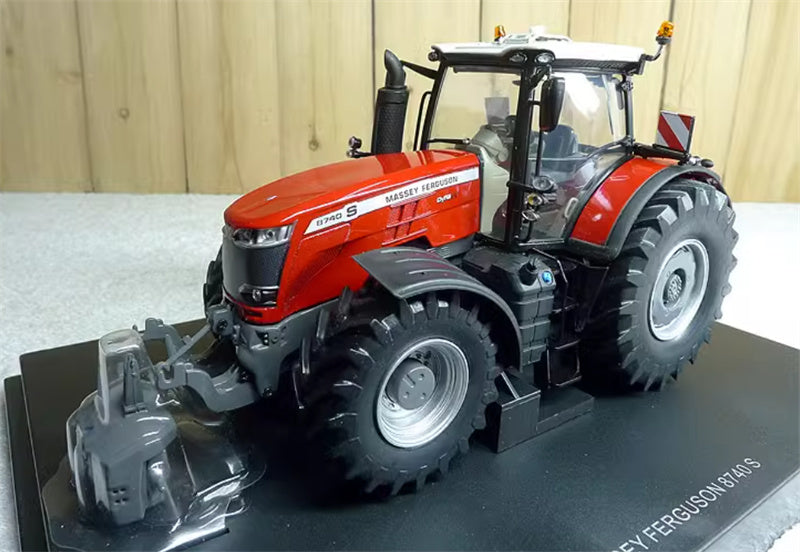 Universal Hobbies Massey Ferguson 8740S Tractor Red 1:32 Truck Pre-built Model