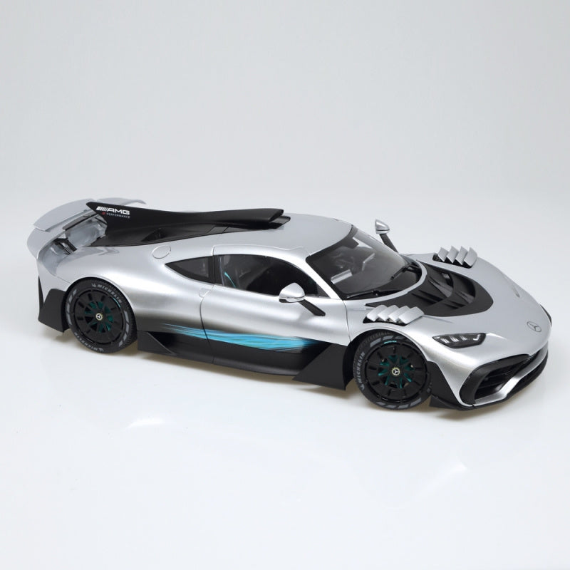 NZG ONE# AMG Silver 1:12 Car Pre-a Model