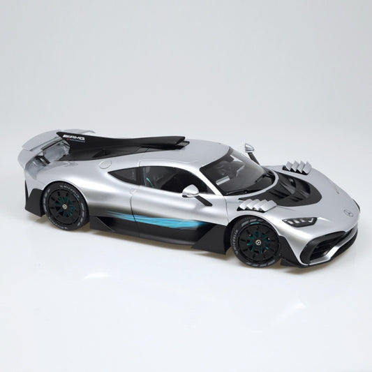 NZG ONE# AMG Silver 1:12 Car Pre-a Model
